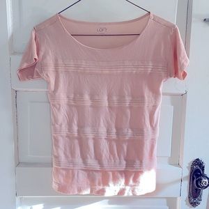 Pink Ruffle Shirt - Loft